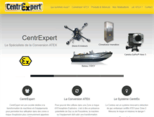 Tablet Screenshot of centrexpert.com